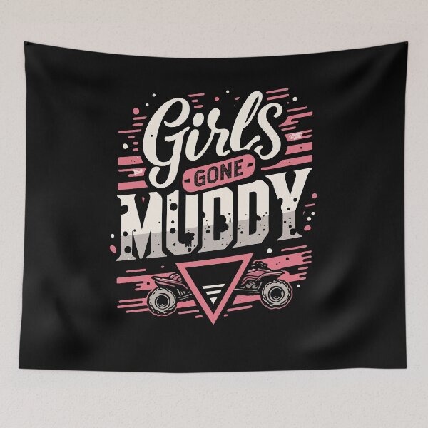 Item preview, Mud Run Princess Girls Gone Muddy ATV Muddin designed and sold by Dressed For  Duty.