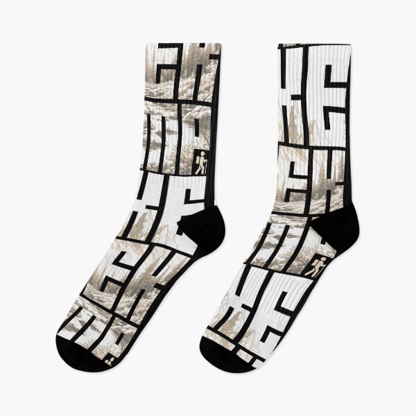 Item preview, Hike Trek Camp Mountain Wilderness Hiking Hiker Adventure designed and sold by GrandeDuc.