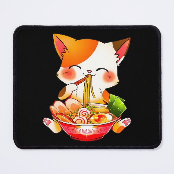 Item preview, Ramen Cat Neko Japanese designed and sold by wayejgo.