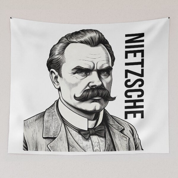 Item preview, Friedrich Nietzsche designed and sold by OzzFrequency.