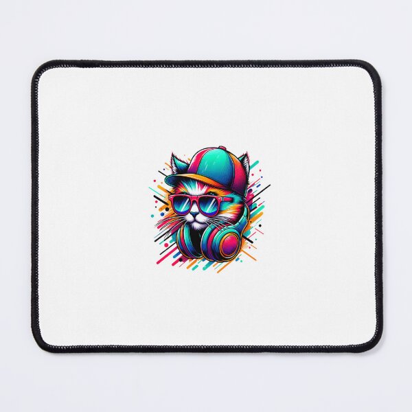 Item preview, Colorful cat with cap designed and sold by ModederZukunft.