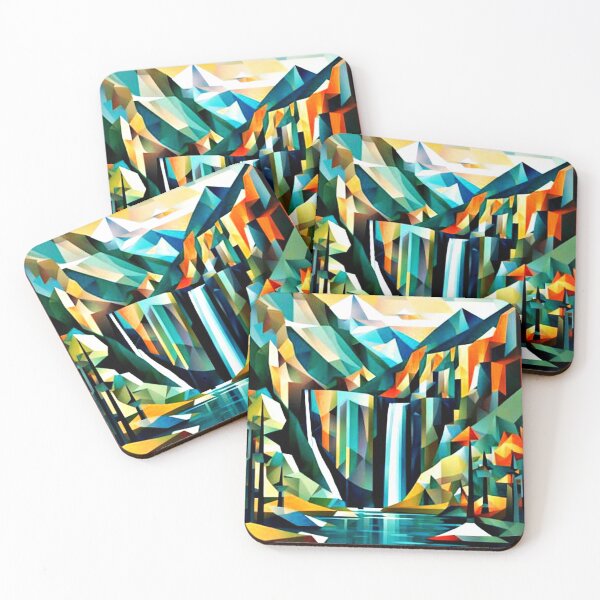 Item preview, Mountain Waterfall 6 designed and sold by George Hutton Hunter.
