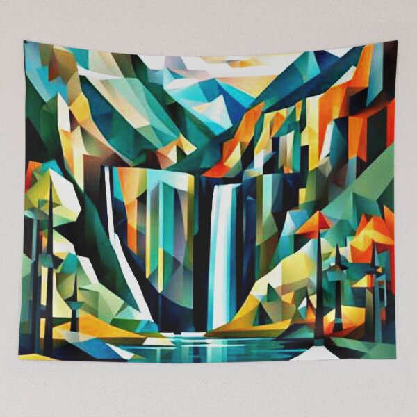 Item preview, Mountain Waterfall 6 designed and sold by George Hutton Hunter.