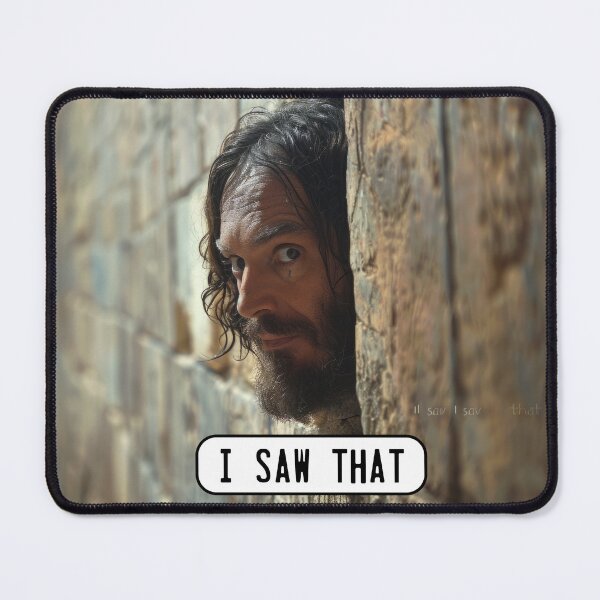 Item preview, jesus i saw that meme designed and sold by aleezon.