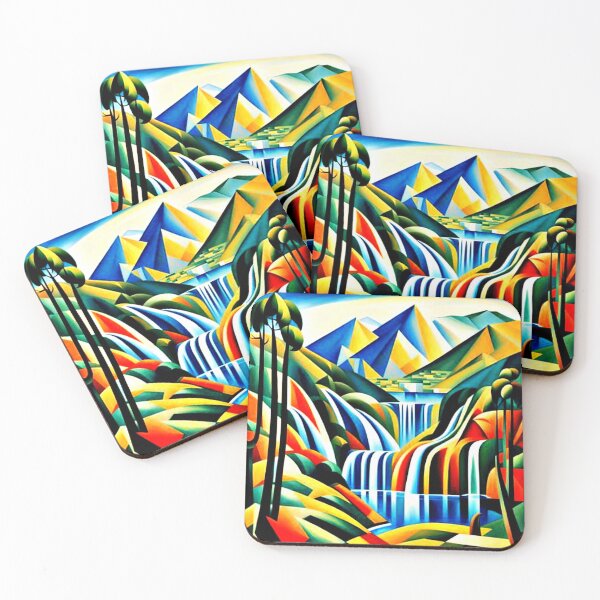 Item preview, Mountain Waterfall 12 designed and sold by George Hutton Hunter.