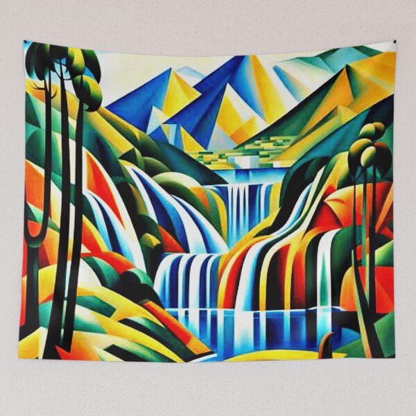 Item preview, Mountain Waterfall 12 designed and sold by George Hutton Hunter.