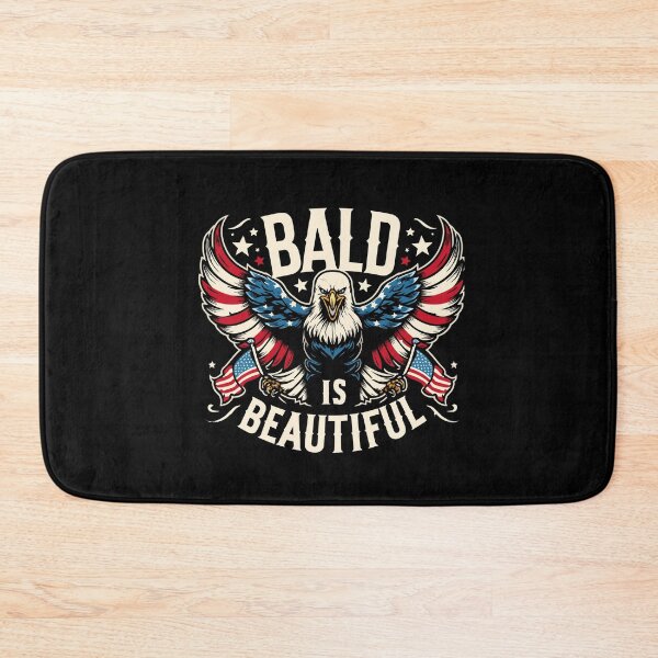 Item preview, Bald Is Beautiful 4th of July Independence Day American Eagle designed and sold by Dressed For  Duty.