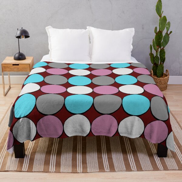 Item preview, retro pop art polka dot pattern designed and sold by pauloneill-art.