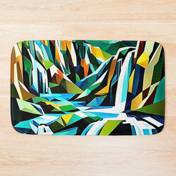 Item preview, Mountain Waterfall 16 designed and sold by George Hutton Hunter.