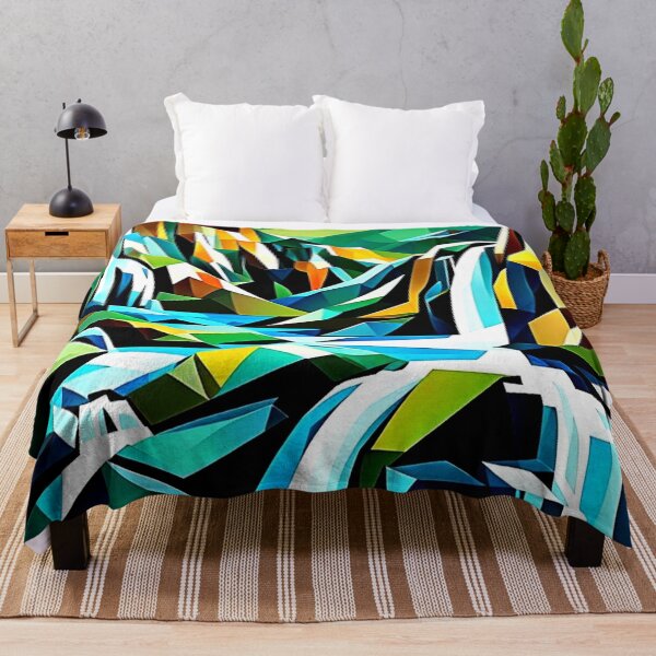 Item preview, Mountain Waterfall 16 designed and sold by George Hutton Hunter.