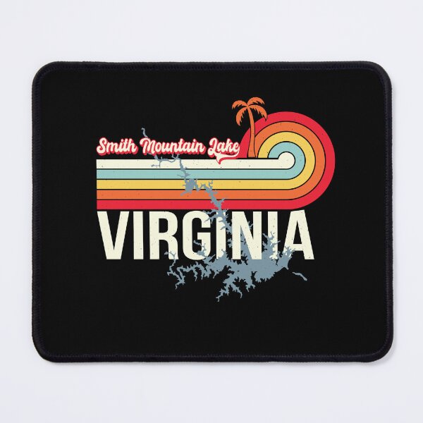 Item preview, Smith Mountain Lake Virginia, SML map, retro sml designed and sold by wildTrack---.