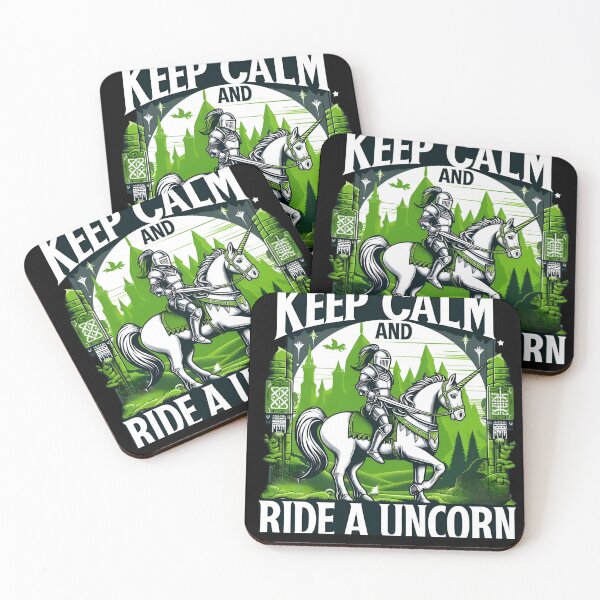 Item preview, Keep Calm And Ride a Unicorn designed and sold by CatherineLievre.