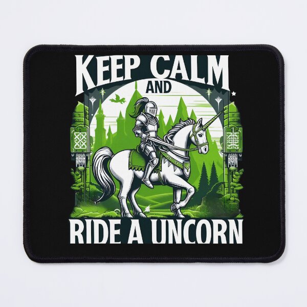 Item preview, Keep Calm And Ride a Unicorn designed and sold by CatherineLievre.