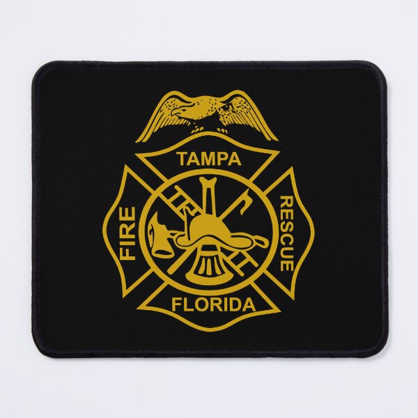 Item preview, TAMPA FLORIDA FIREFIGHTER FIRE DEPARTMENT RESCUE PARAMEDIC RARE designed and sold by miyazdesignart.