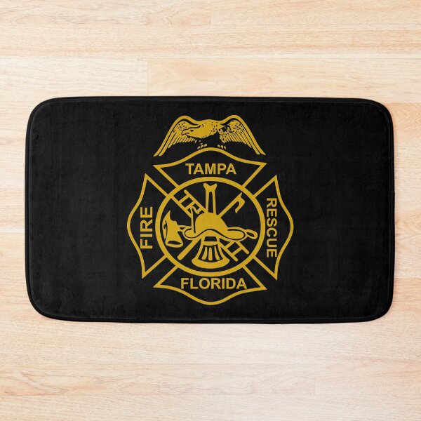 Item preview, TAMPA FLORIDA FIREFIGHTER FIRE DEPARTMENT RESCUE PARAMEDIC RARE designed and sold by miyazdesignart.
