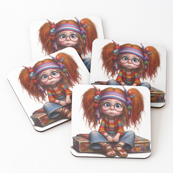 Item preview, Boho girl travelling designed and sold by Ssevi.
