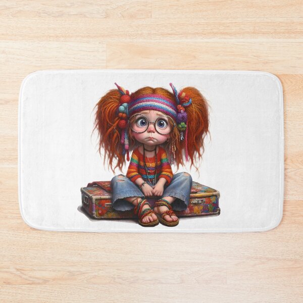 Item preview, Boho girl travelling designed and sold by Ssevi.
