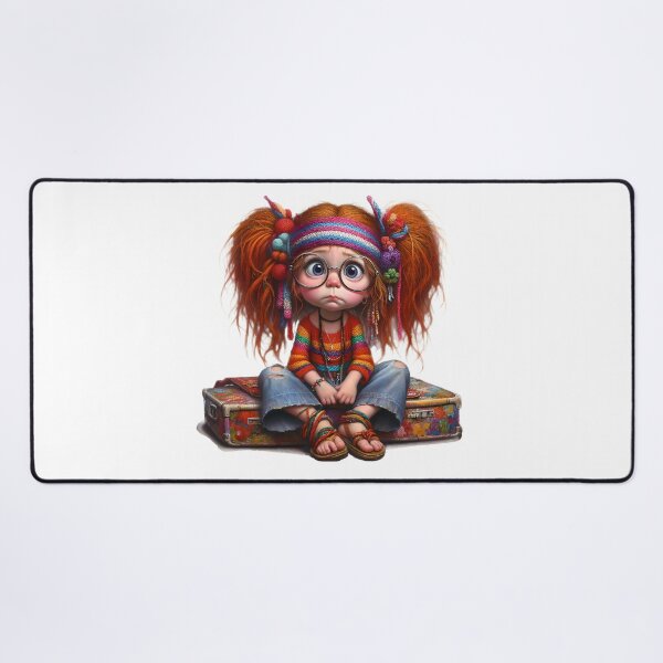 Item preview, Boho girl travelling designed and sold by Ssevi.