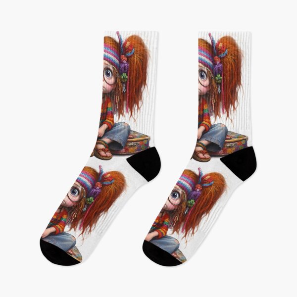 Item preview, Boho girl travelling designed and sold by Ssevi.