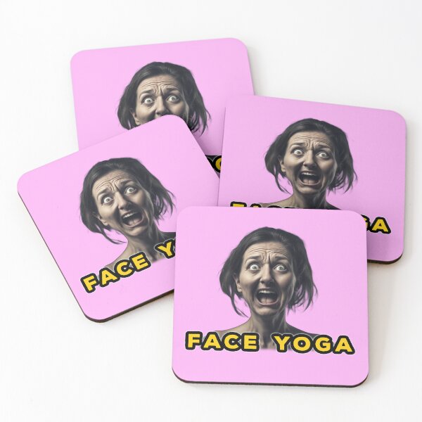 Item preview, Face Yoga, Scream, Stress, Funny designed and sold by Burn-Ego.