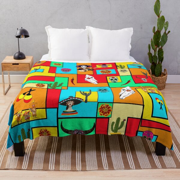 Item preview, MEXICAN BLANKET, MEXICAN THEMED ELECTRONIC ACCESSORIES, LOTS OF COLOR designed and sold by Barbara Jean Photo Art And Design.