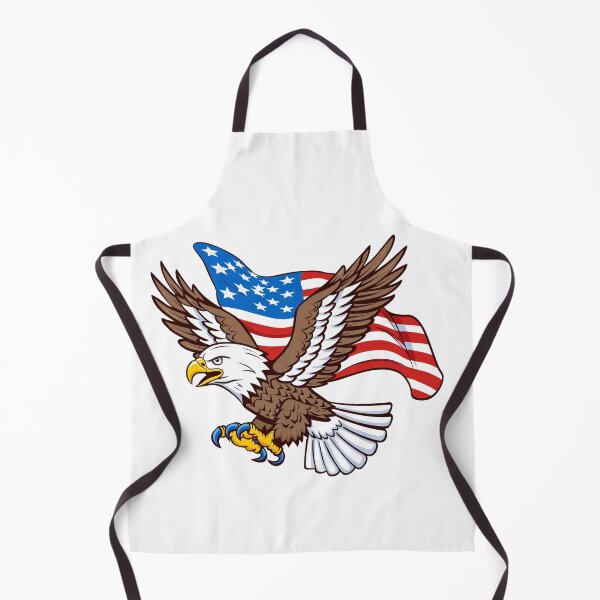 Item preview, 4th July eagle with usa flag gift designed and sold by BlushRoses7.