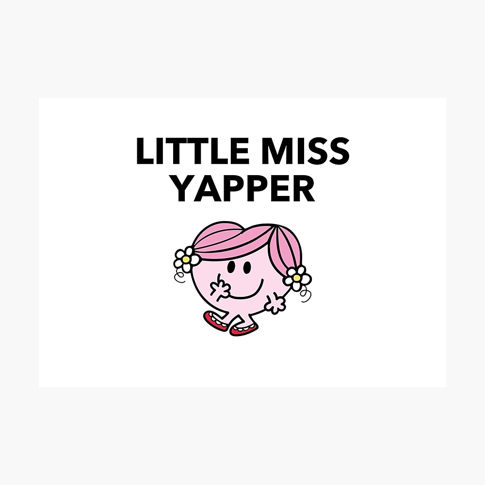 little miss yapper Poster
