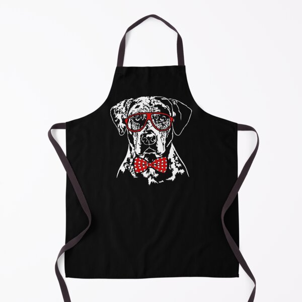 Item preview, Louisiana Catahoula Leopard Dog with glasses designed and sold by dogarts.