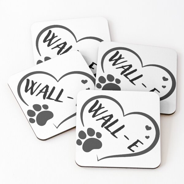 Item preview, Wall-e aname in a heart with a paw, great gift for dog or cat owners designed and sold by OCS1337.