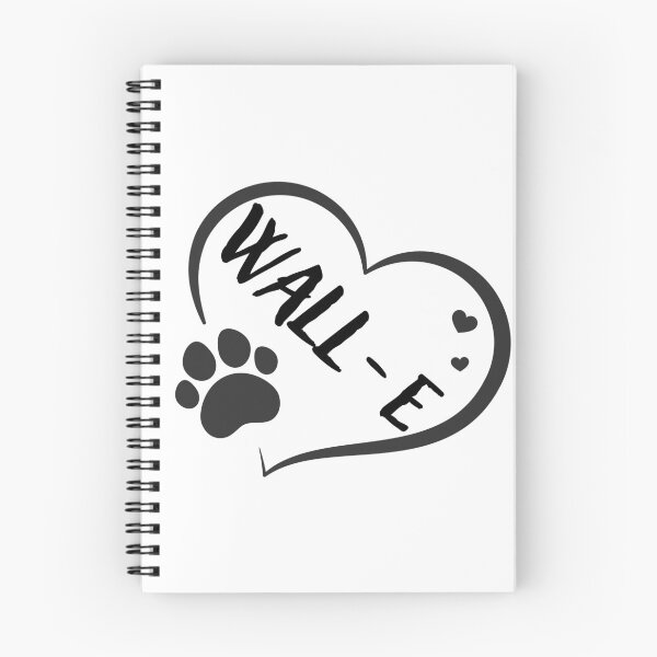 Artikelvorschau, Wall-e Aname in einem Herz mit Pfote, tolles Geschenk für Hunde- oder Katzenbesitzer entworfen und verkauft von OCS1337.
