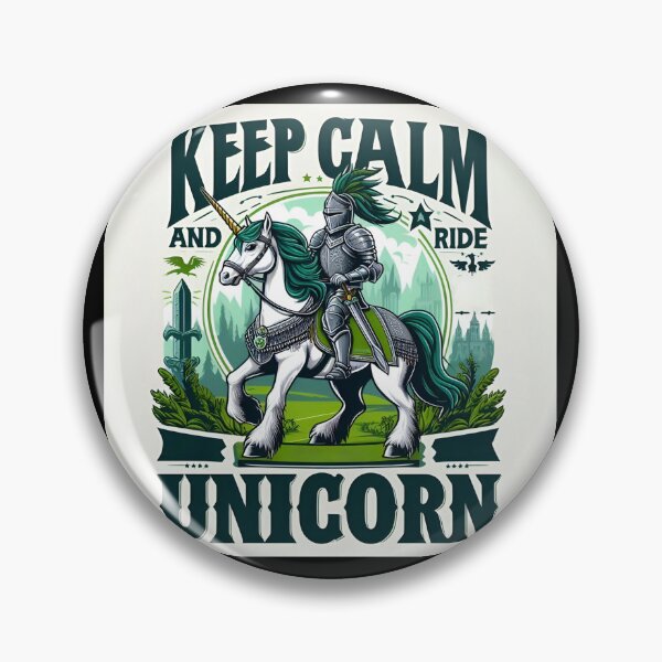 Item preview, Keep Calm And Ride a Unicorn designed and sold by CatherineLievre.