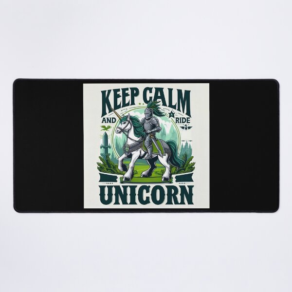 Item preview, Keep Calm And Ride a Unicorn designed and sold by CatherineLievre.