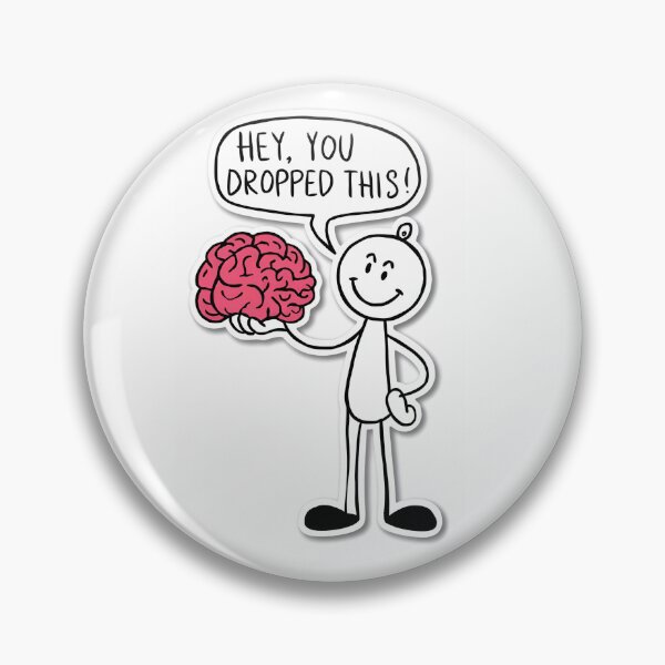 Item preview, Hey, You Dropped This Brain! designed and sold by GL!TCH LAB.