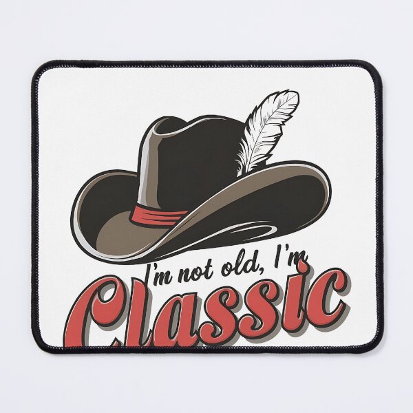 Item preview, "Executive Elegance"I'm Not Old, I'm Classic" Old hat, New Version T-Shirt designed and sold by AI-volution.