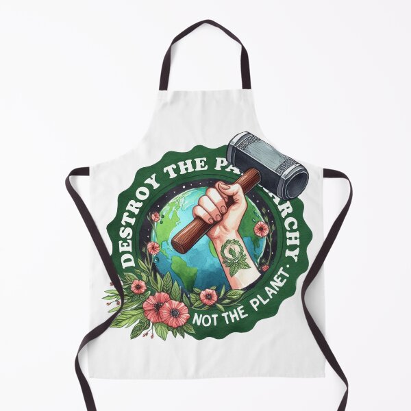 Item preview, Destroy The Patriarchy Not The Planet Feminist Earth designed and sold by vectcd.