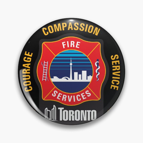 Item preview, TORONTO CANADA FIREFIGHTER FIRE DEPARTMENT RESCUE RARE FIREARM LOGO designed and sold by miyazdesignart.