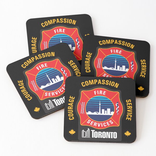 Item preview, TORONTO CANADA FIREFIGHTER FIRE DEPARTMENT RESCUE RARE FIREARM LOGO designed and sold by miyazdesignart.