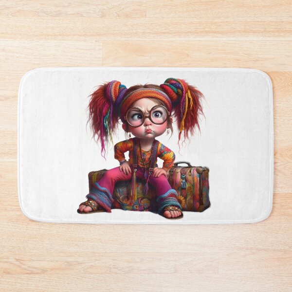 Item preview, Boho girl travelling designed and sold by Ssevi.