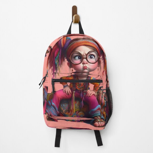 Item preview, Boho girl travelling designed and sold by Ssevi.