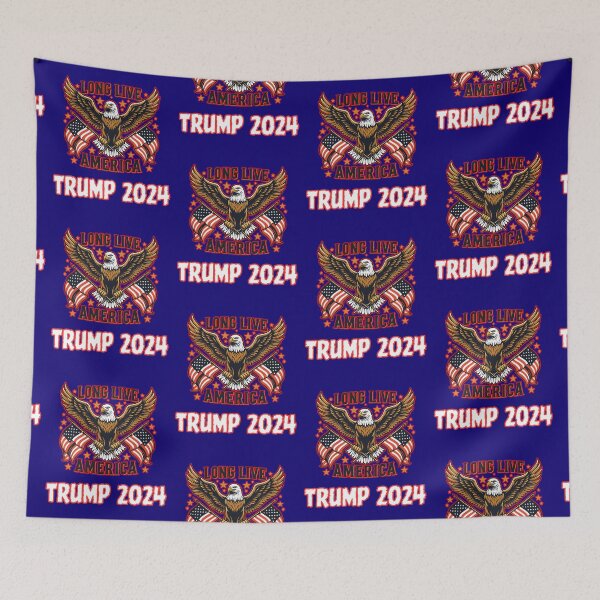 Item preview, Trump Long Live America 2024 designed and sold by WoodburyLake.