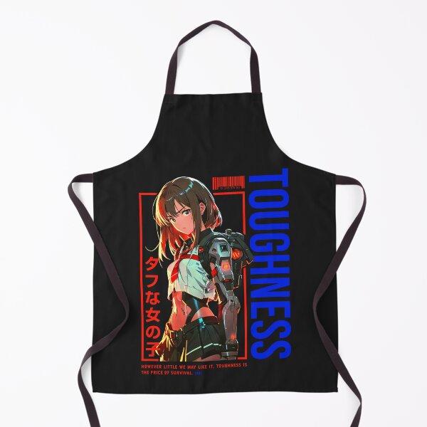 Item preview, Futuristic Anime Girl Toughness designed and sold by UBdesign.