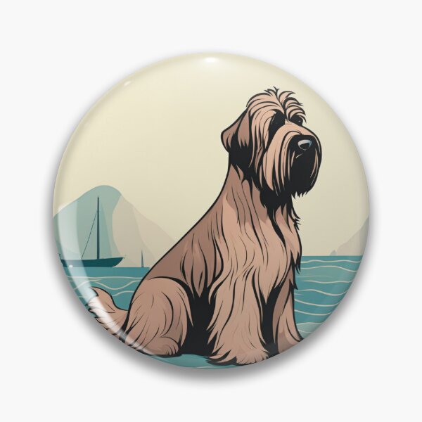 Item preview, Traveler dog in the sea briard dog onwer  designed and sold by GoodyPaws.