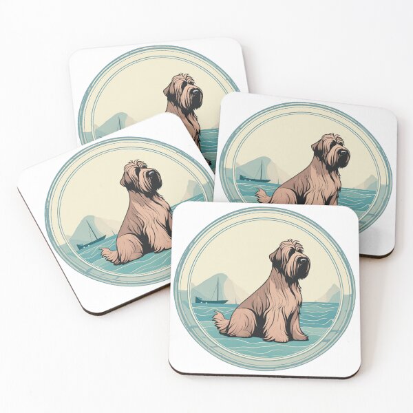 Item preview, Traveler dog in the sea briard dog onwer  designed and sold by GoodyPaws.