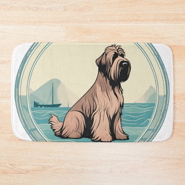 Item preview, Traveler dog in the sea briard dog onwer  designed and sold by GoodyPaws.