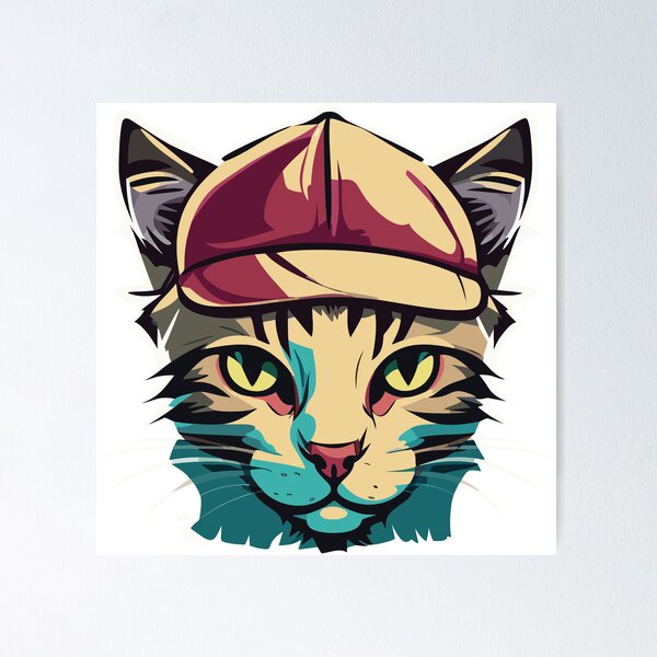 Item preview, casual cat designed and sold by Knautschibert.