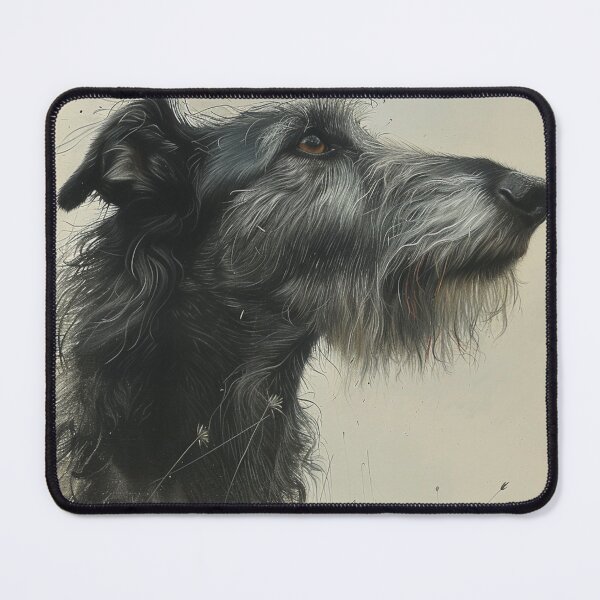 Item preview, Portrait of a deerhound designed and sold by aghnadarragh.