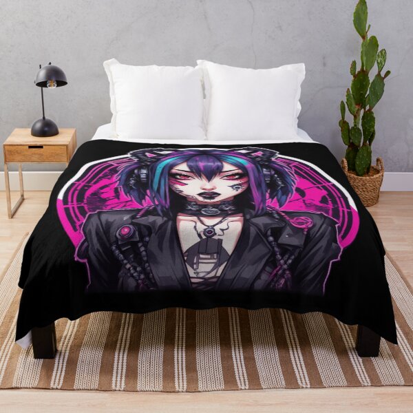 Item preview, Asian Cyberpunk, Damaged Girl, Round Logo, Sexy designed and sold by Burn-Ego.