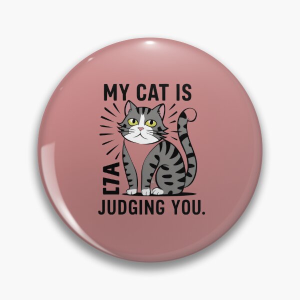 Item preview, Judgmental Cat  designed and sold by EnchantedDecor.