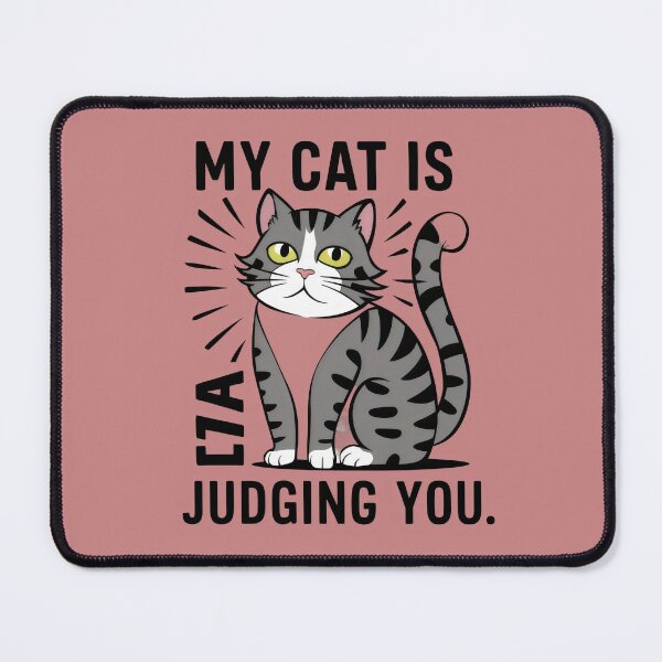 Item preview, Judgmental Cat  designed and sold by EnchantedDecor.