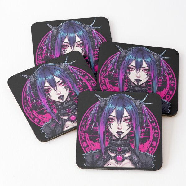 Item preview, Cyberpunk Girl, Futuristic, Round Logo, Sexy designed and sold by Burn-Ego.